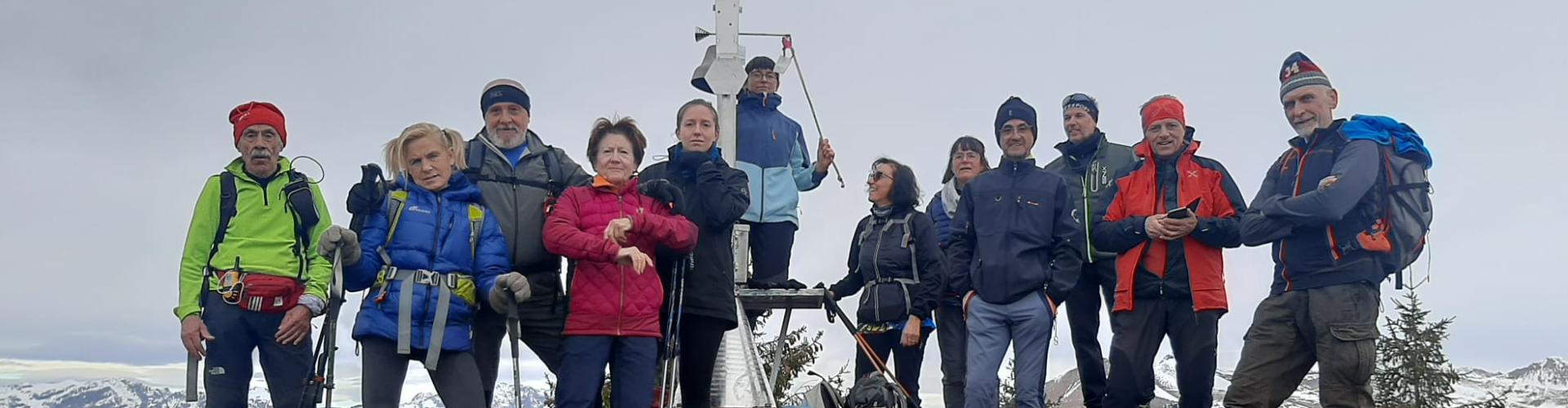 Gruppo a Cima Parè