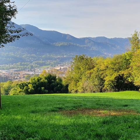 Foto nr. 10 panorama alle nostre spalle - © G.S. Marinelli, riproduzione vietata.