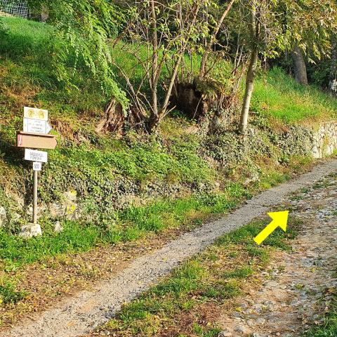 Foto nr. 4 arriviamo al Fontanì e proseguiamo su Via Degli Alpini - © G.S. Marinelli, riproduzione vietata.