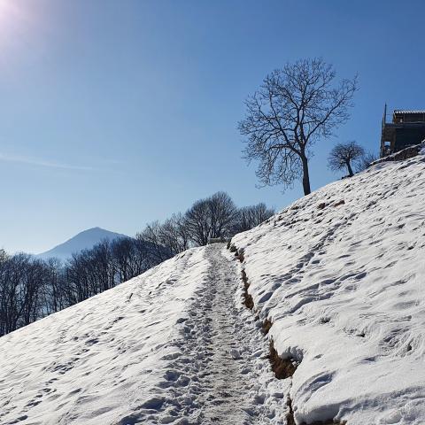  Località Corteno in veste invernale - © G.S. Marinelli, riproduzione vietata.