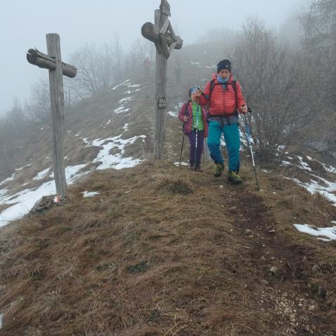Via Crucis scendendo dal Monte Conche  - © G.S. Marinelli, riproduzione vietata.