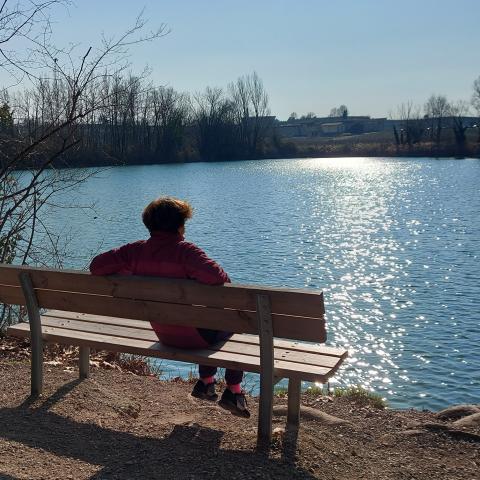 Relax sul percorso delle torbiere  - © G.S. Marinelli, riproduzione vietata.