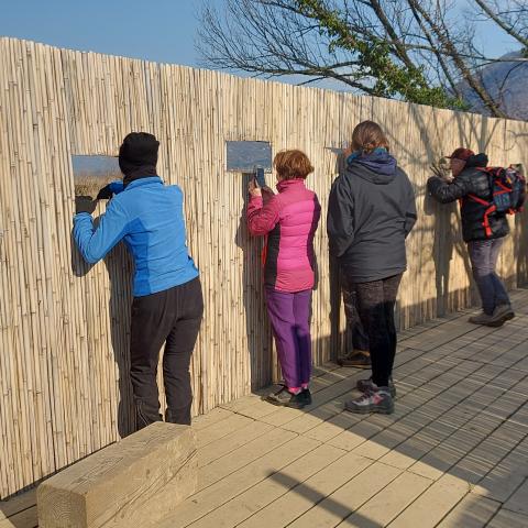 postazioni per l'osservazione della fauna  - © G.S. Marinelli, riproduzione vietata.