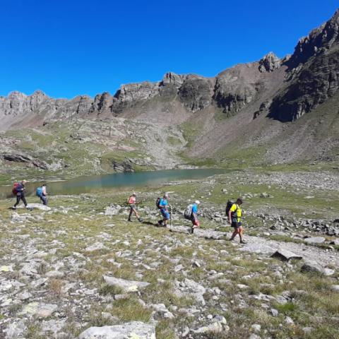 Si lascia il Lago di Ercavallo...  - © G.S. Marinelli, riproduzione vietata.