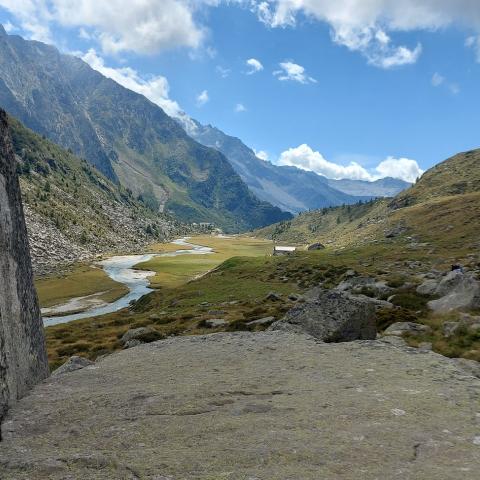 In vista del Rifugio Lissone  - © G.S. Marinelli, riproduzione vietata.