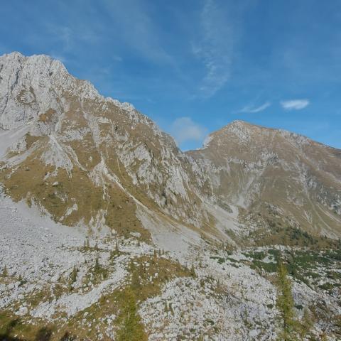 Pizzo Camino e Monte Susino dal Passo di Arano  - © G.S. Marinelli, riproduzione vietata.