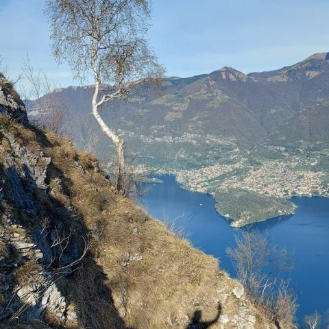 Inizia a vedersi quel....Ramo del lago di Como  - © G.S. Marinelli, riproduzione vietata.