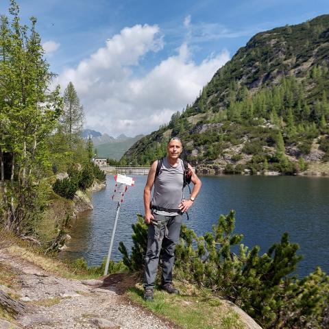 Franco al Lago del Becco  - © G.S. Marinelli, riproduzione vietata.