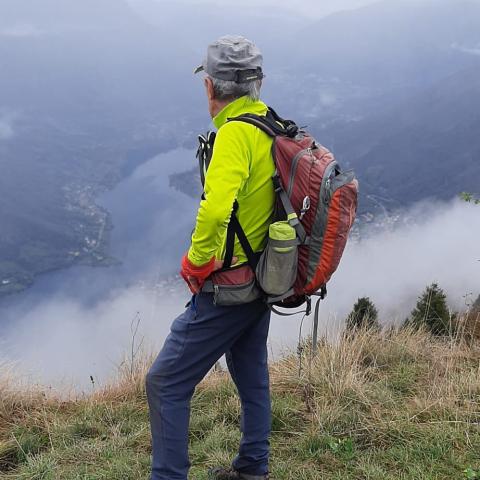 In osservazione sulla Val Cavallina  - © G.S. Marinelli, riproduzione vietata.