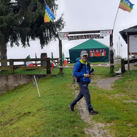 Lasciata la Malgalonga si rientra in Valpiana  - © G.S. Marinelli, riproduzione vietata.