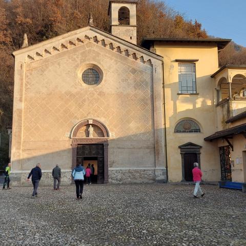 Visita alla Chiesa di Santa Maria della Neve Pisogne  - © G.S. Marinelli, riproduzione vietata.