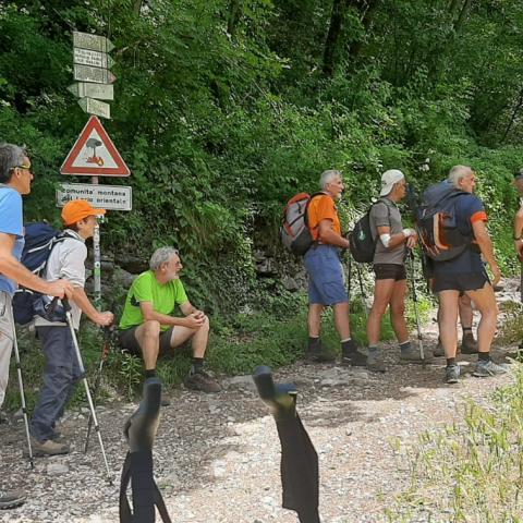 dal sentiero n 17 al 15 (la normale per l'Alpe d'Era)  - © G.S. Marinelli, riproduzione vietata.