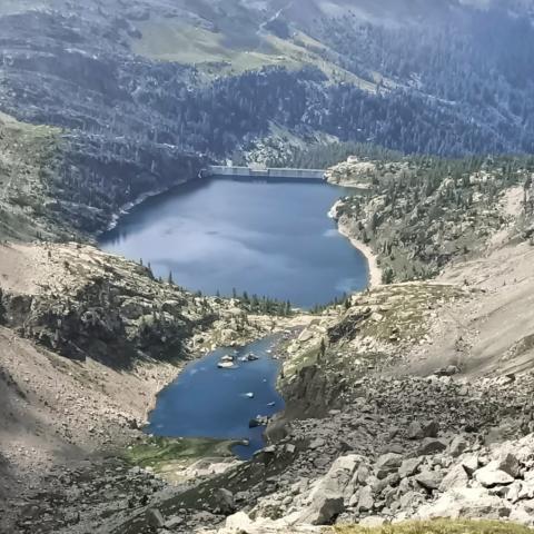 Lago di Trona  - © G.S. Marinelli, riproduzione vietata.