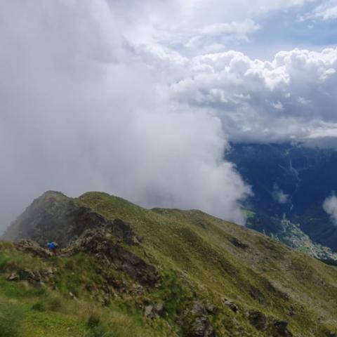 Ultimo tratto prima della cima  - © G.S. Marinelli, riproduzione vietata.