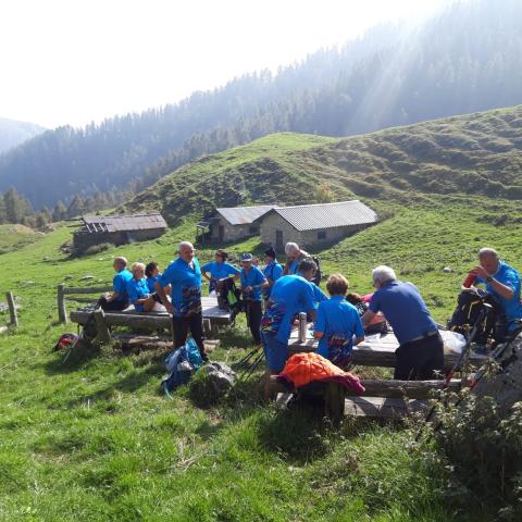 Pranzo alle Baite di Varicla  - © G.S. Marinelli, riproduzione vietata.