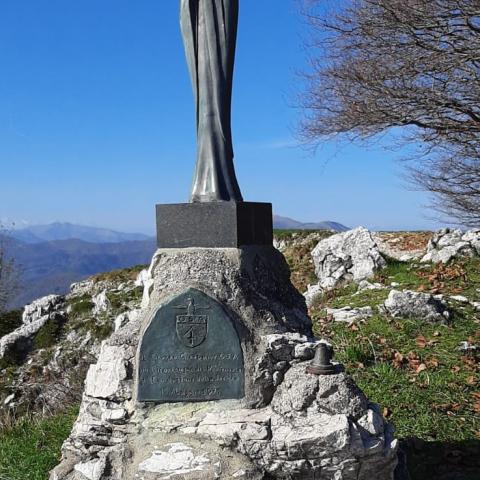 La madonnina del Moregallo  - © G.S. Marinelli, riproduzione vietata.