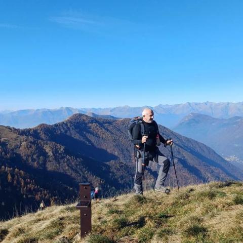 Pizzo di Goredo (m 1837)  - © G.S. Marinelli, riproduzione vietata.