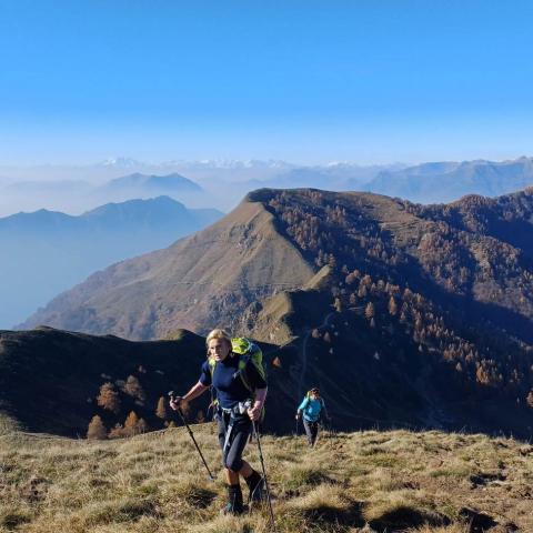 Raggiunto il Pizzo di Goredo (m 1837)  - © G.S. Marinelli, riproduzione vietata.